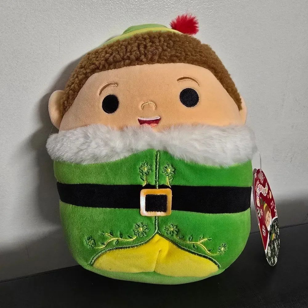 Original Squishmallows Buddy The Elf 8" Plush Christmas 2025 w/ Tag